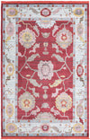 Arcadia Rugs Collection Area Rug - Eden (Red) Rectangle Red  lifestyle 2