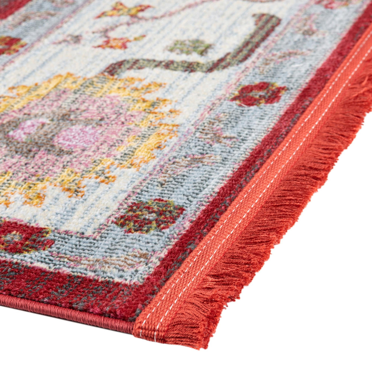 Arcadia Rugs Collection Area Rug - Eden (Red) Rectangle Red  lifestyle 7