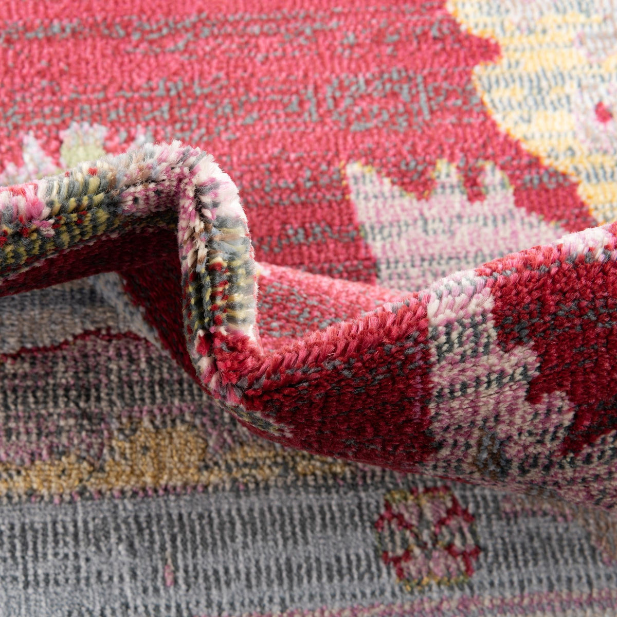 Arcadia Rugs Collection Area Rug - Eden (Red) Rectangle Red  lifestyle 8