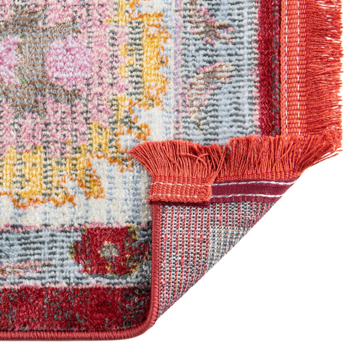 Arcadia Rugs Collection Area Rug - Eden (Red) Rectangle Red  lifestyle 9