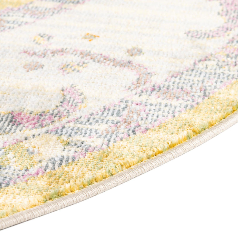 Arcadia Rugs Collection Area Rug - Eden (Green) Round Green  lifestyle 39