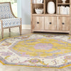 Arcadia Rugs Collection Area Rug - Eden (Green) Octagon Green  lifestyle 55