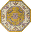 Arcadia Rugs Collection Area Rug - Eden (Green) Octagon Green  lifestyle 36
