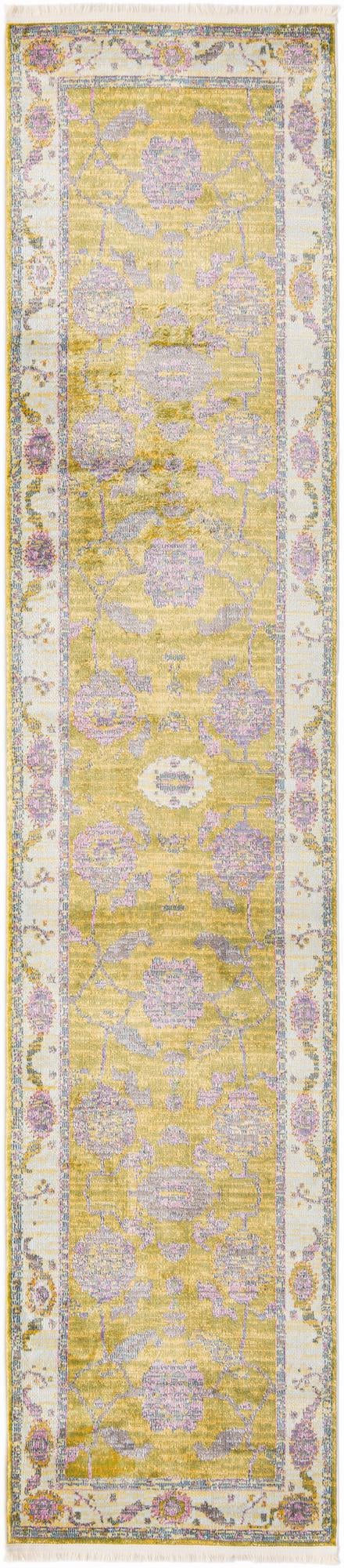 Arcadia Rugs Collection Area Rug - Eden (Green) Runner Green  lifestyle 17