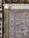 Persian Elegance Collection Area Rug -  Kerman (Green) Runner Green  lifestyle 58