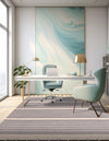 Thar Cotton Collection Area Rug - Borsh Rectangle Gray and White  lifestyle 18