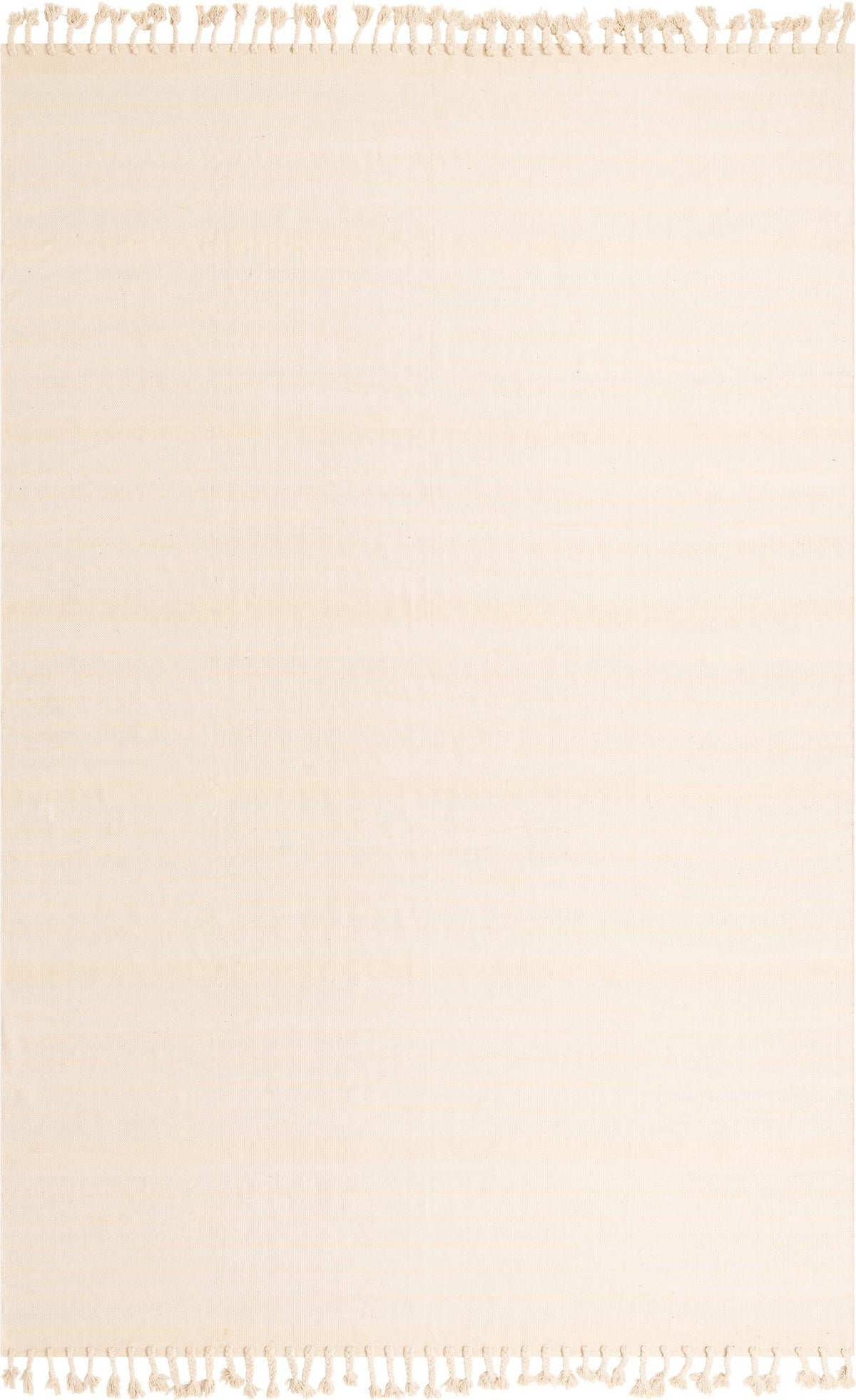 Thar Cotton Collection Area Rug - Borsh Rectangle Beige and White  lifestyle 3