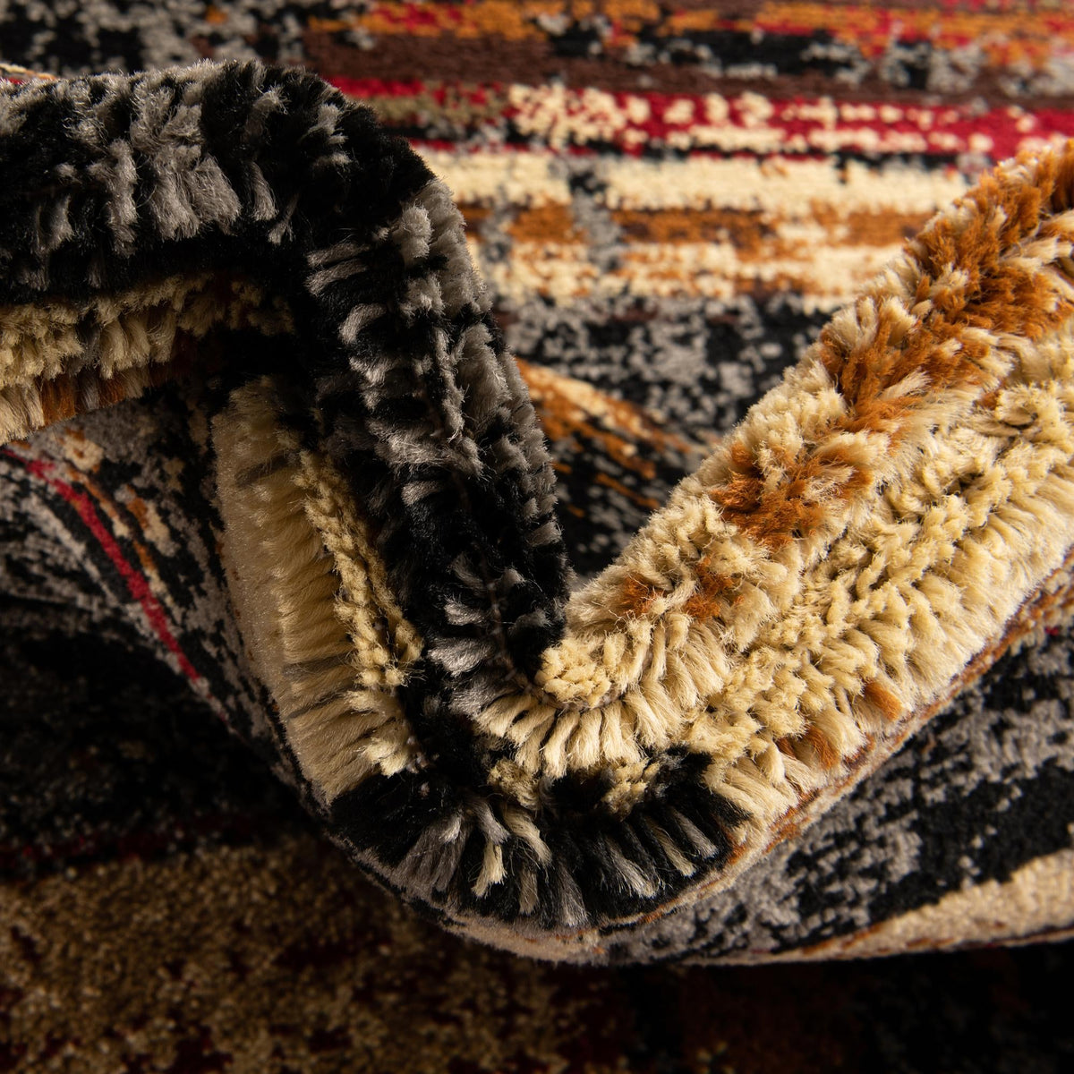 Neptune Elegance Collection Area Rug - Triton Rectangle Multi  lifestyle 7
