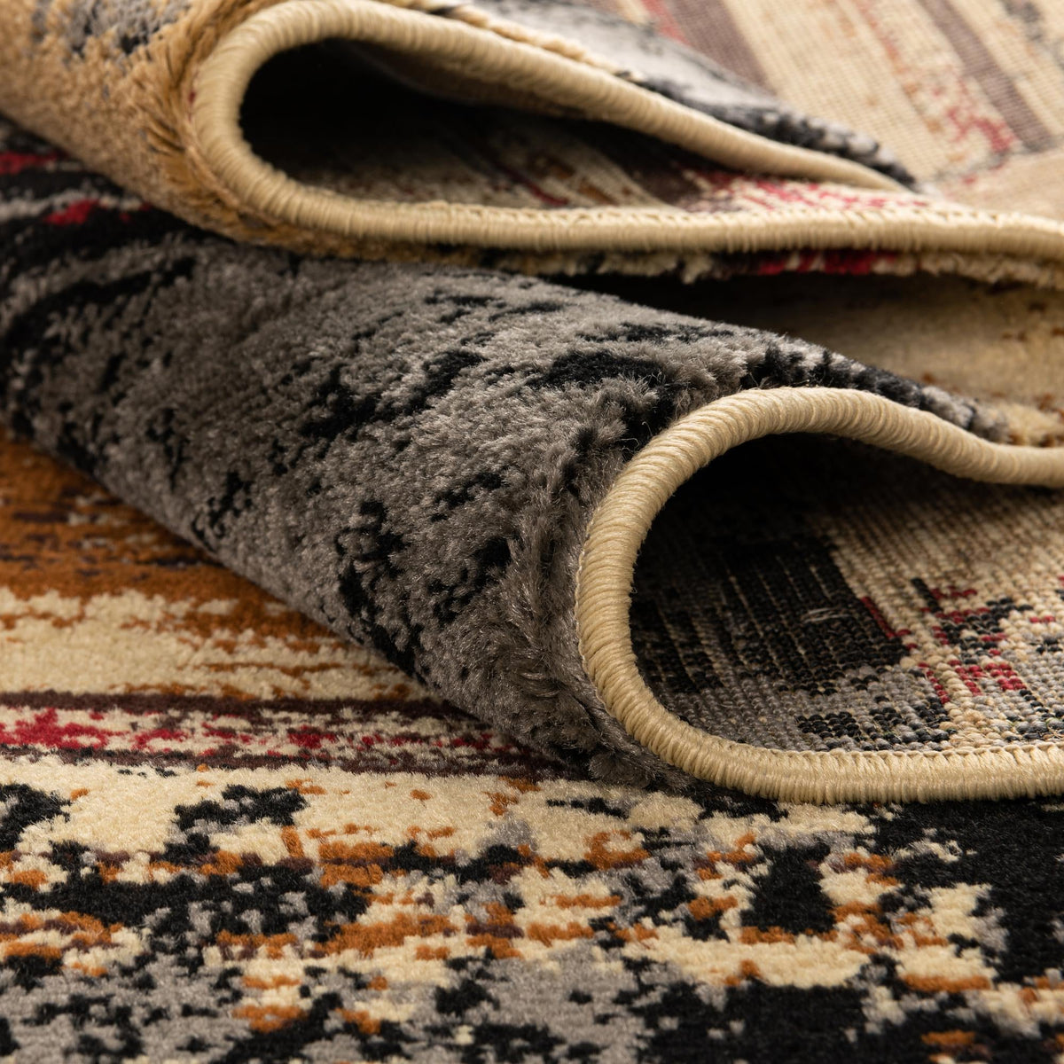 Neptune Elegance Collection Area Rug - Triton Rectangle Multi  lifestyle 12