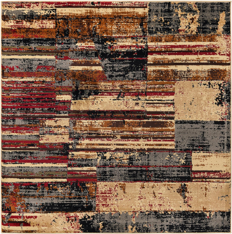 Neptune Elegance Collection Area Rug - Triton Square Multi  lifestyle 14