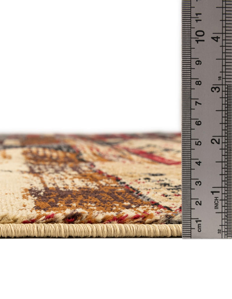 Neptune Elegance Collection Area Rug - Triton Round Multi  lifestyle 27