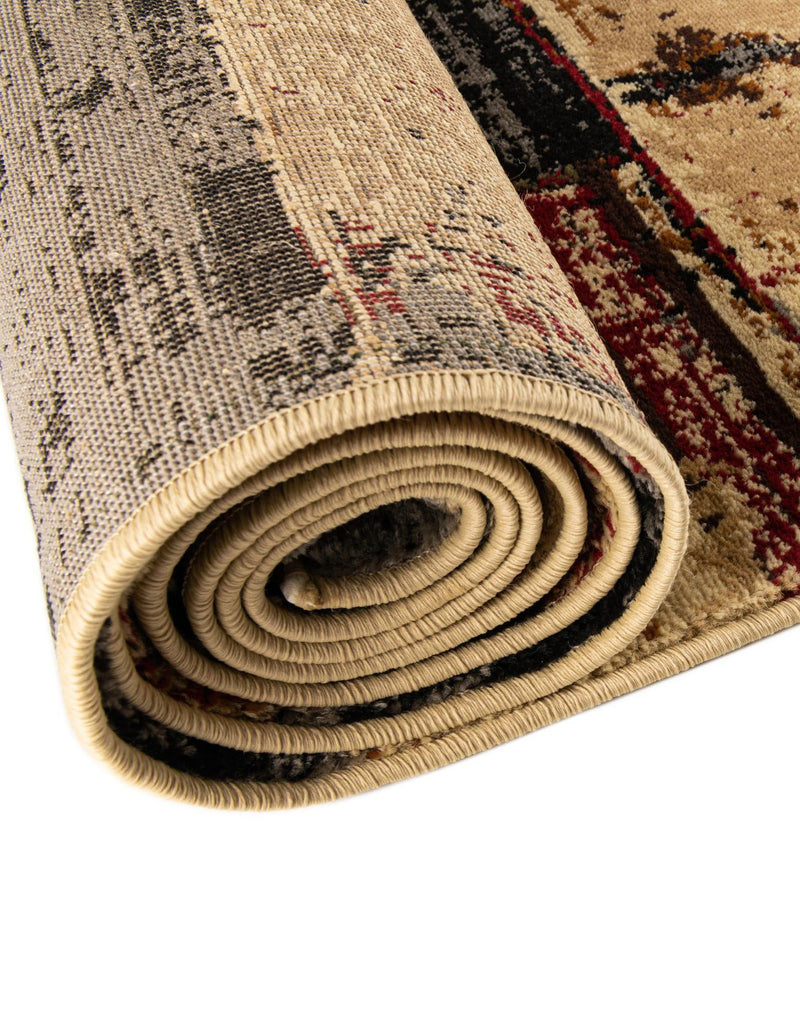 Neptune Elegance Collection Area Rug - Triton Round Multi  lifestyle 55