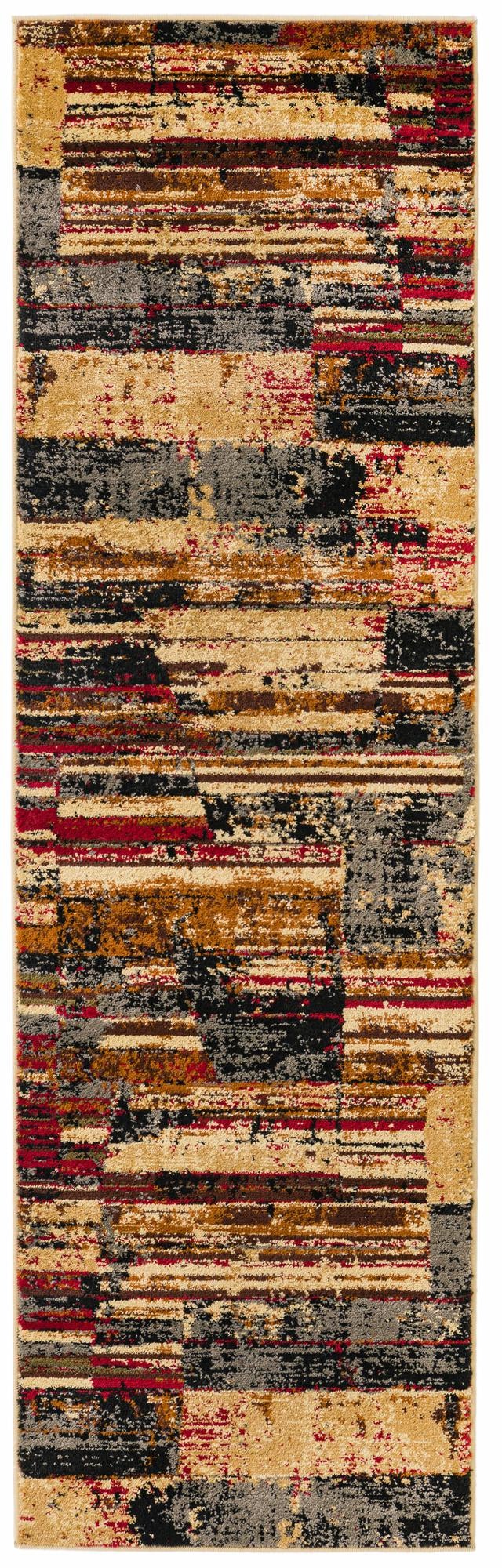 Neptune Elegance Collection Area Rug - Triton Runner Multi  lifestyle 17