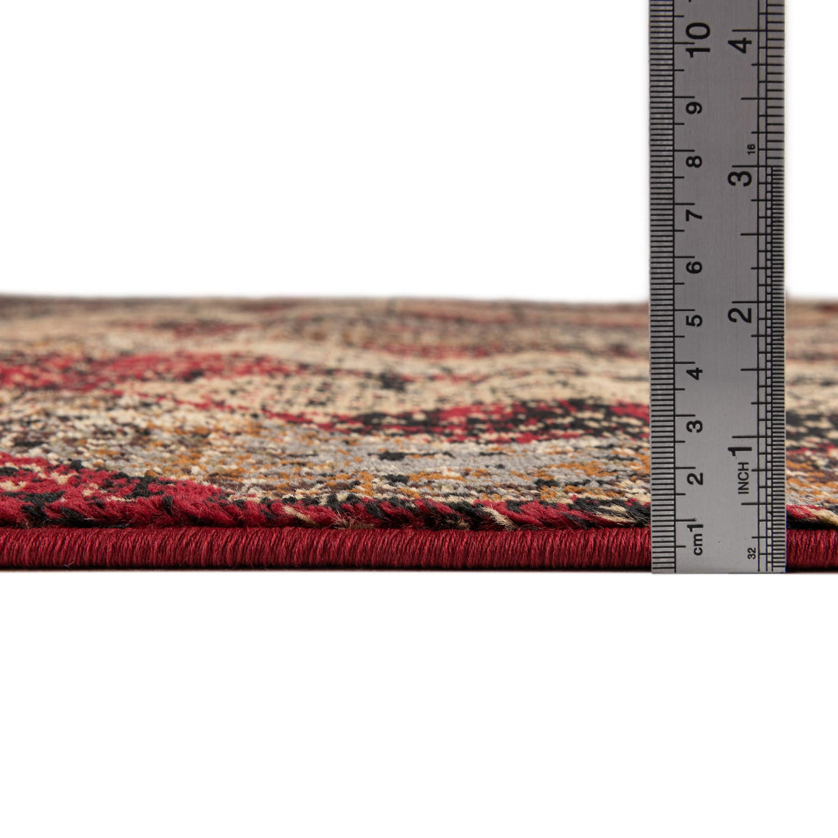 Neptune Elegance Collection Area Rug -  Larissa Rectangle Burgundy  lifestyle 19