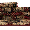 Neptune Elegance Collection Area Rug -  Larissa Rectangle Burgundy  lifestyle 46