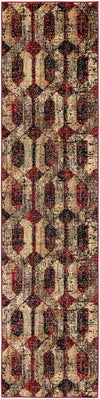 Neptune Elegance Collection Area Rug -  Larissa Runner Burgundy  lifestyle 55