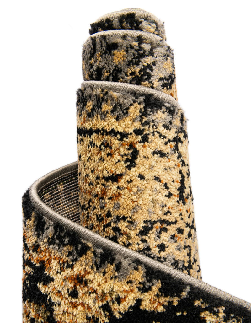 Neptune Elegance Collection Area Rug -  Larissa Rectangle Black Gray  lifestyle 38