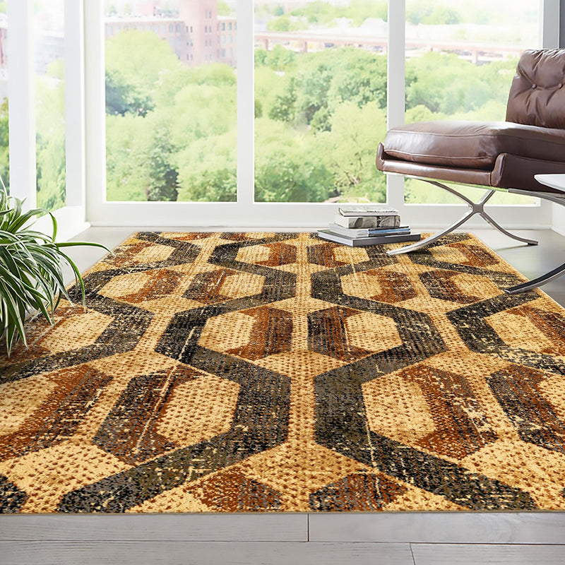 Neptune Elegance Collection Area Rug -  Larissa Rectangle Beige Cream  lifestyle 49