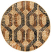Neptune Elegance Collection Area Rug -  Larissa Round Beige Cream  lifestyle 50