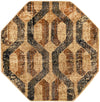 Neptune Elegance Collection Area Rug -  Larissa Octagon Beige Cream  lifestyle 60