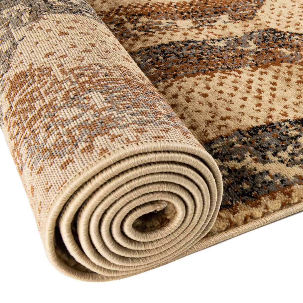 Neptune Elegance Collection Area Rug -  Larissa Octagon Beige Cream  lifestyle 121