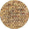 Neptune Elegance Collection Area Rug -  Proteus Round Beige Cream  lifestyle 33