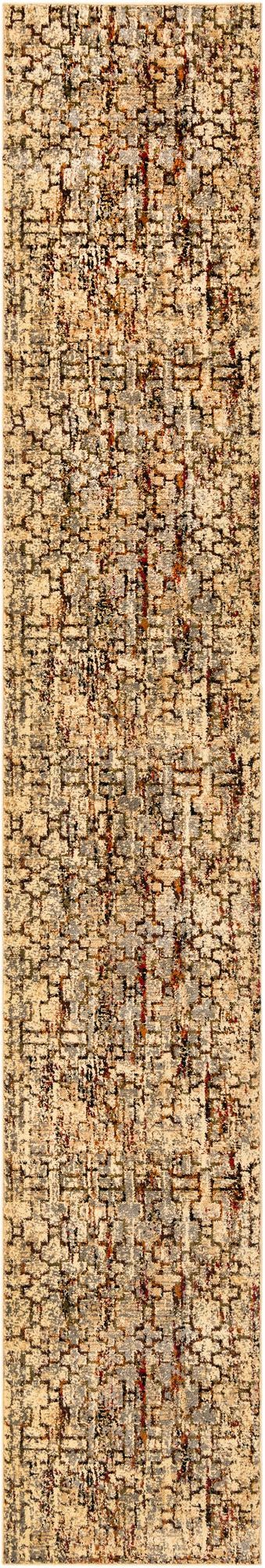 Neptune Elegance Collection Area Rug -  Proteus Runner Beige Cream  lifestyle 70