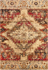 Neptune Elegance Collection Area Rug -  Naiad Rectangle Burgundy Beige Main