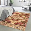 Neptune Elegance Collection Area Rug -  Naiad Rectangle Burgundy Beige  lifestyle 14