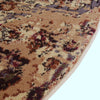 Neptune Elegance Collection Area Rug -  Naiad Round Burgundy Beige  lifestyle 37