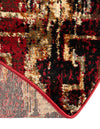 Neptune Elegance Collection Area Rug -  Proteus Round Burgundy  lifestyle 81