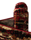 Neptune Elegance Collection Area Rug -  Proteus Round Burgundy  lifestyle 87