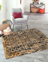 Neptune Elegance Collection Area Rug -  Proteus Square Blue  lifestyle 34