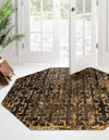 Neptune Elegance Collection Area Rug -  Proteus Octagon Blue  lifestyle 36