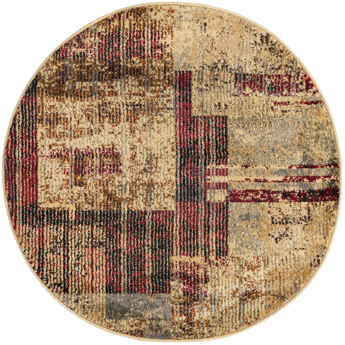 Neptune Elegance Collection Area Rug -  Despina Round Multi  lifestyle 17