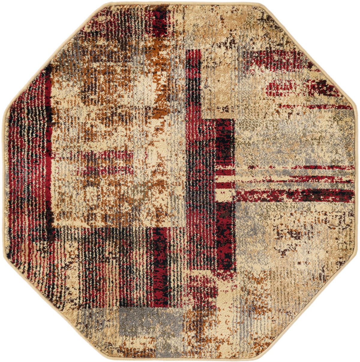 Neptune Elegance Collection Area Rug -  Despina Octagon Multi  lifestyle 18