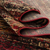 Neptune Elegance Collection Area Rug -  Nereid Rectangle Burgundy  lifestyle 36