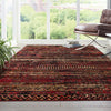 Neptune Elegance Collection Area Rug -  Nereid Rectangle Burgundy  lifestyle 45
