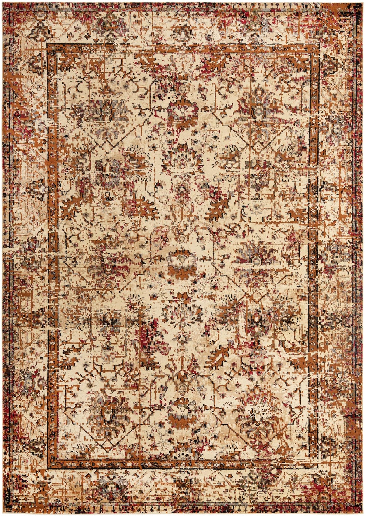 Neptune Elegance Collection Area Rug -  Galatea (Beige Cream) Rectangle Beige Cream Main
