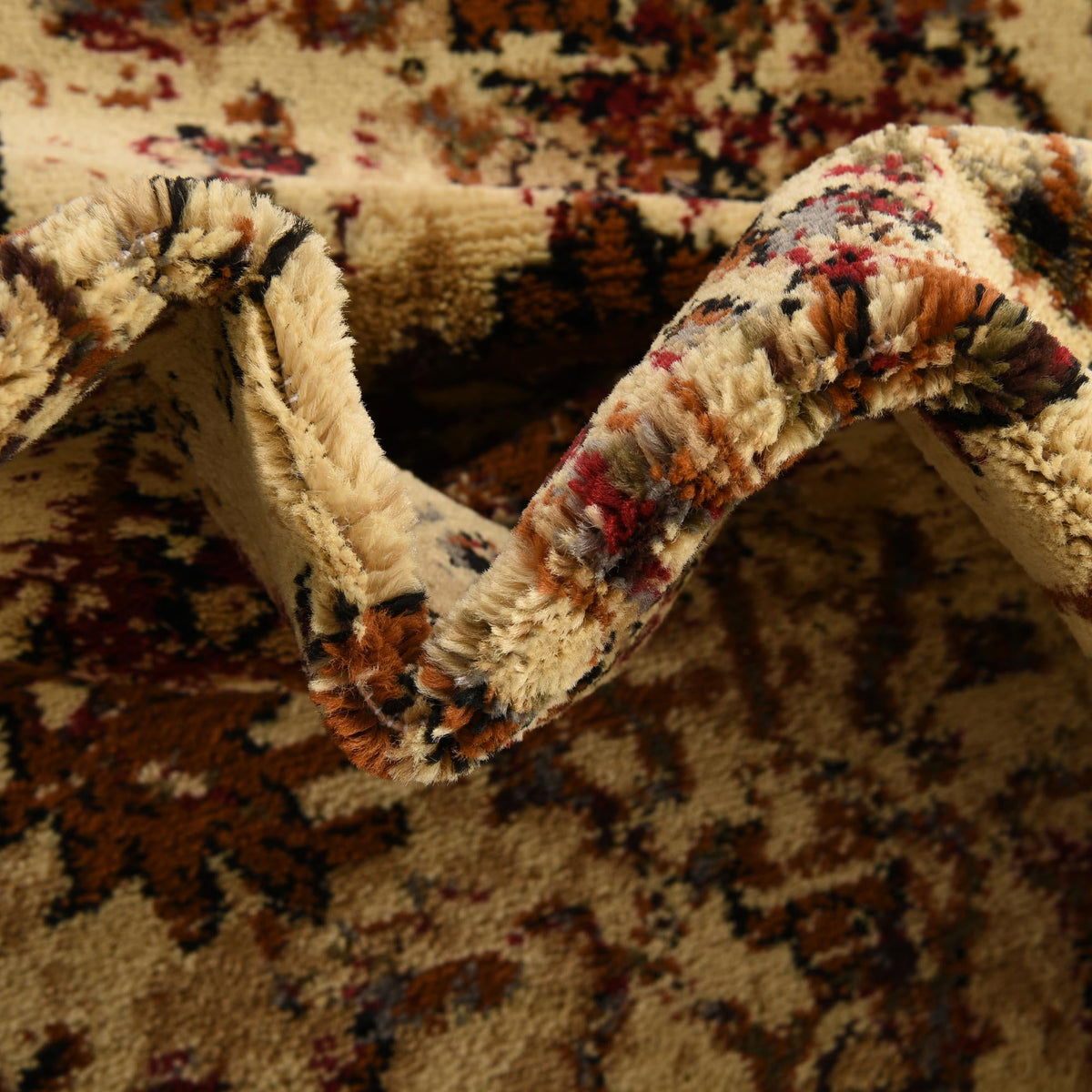 Neptune Elegance Collection Area Rug -  Galatea (Beige Cream) Rectangle Beige Cream  lifestyle 7