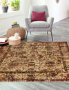 Neptune Elegance Collection Area Rug -  Galatea (Beige Cream) Square Beige Cream  lifestyle 19