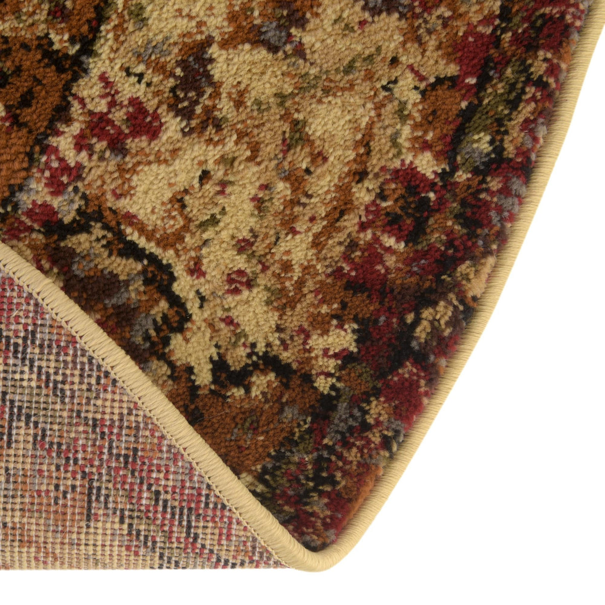Neptune Elegance Collection Area Rug -  Galatea (Beige Cream) Round Beige Cream  lifestyle 40