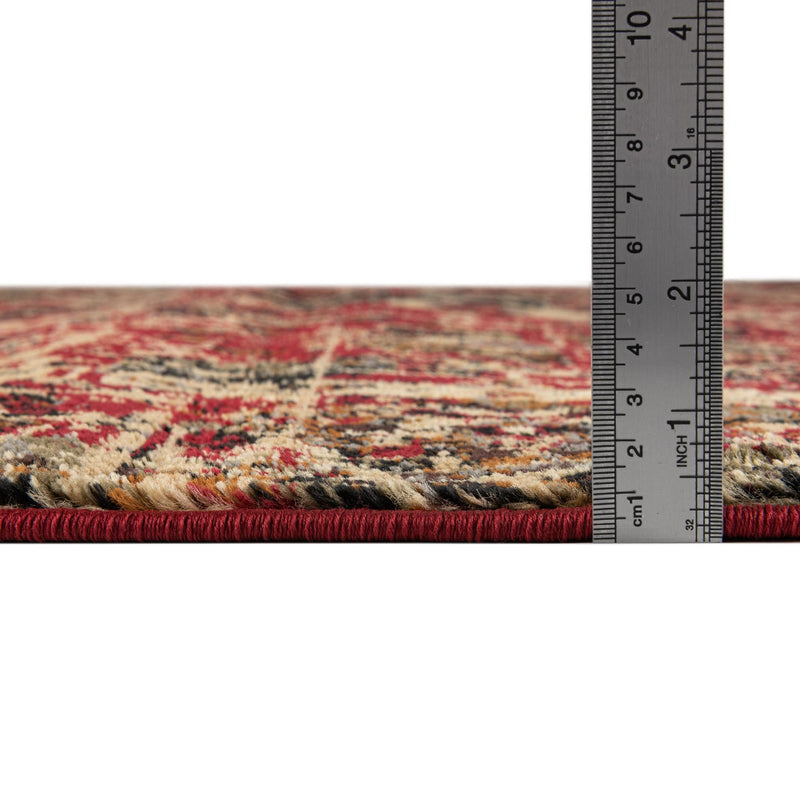 Neptune Elegance Collection Area Rug -  Galatea (Burgundy) Rectangle Burgundy  lifestyle 4