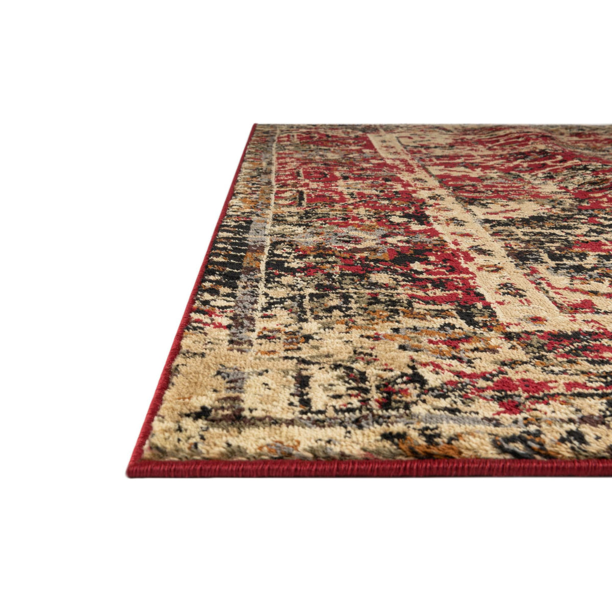 Neptune Elegance Collection Area Rug -  Galatea (Burgundy) Rectangle Burgundy  lifestyle 6