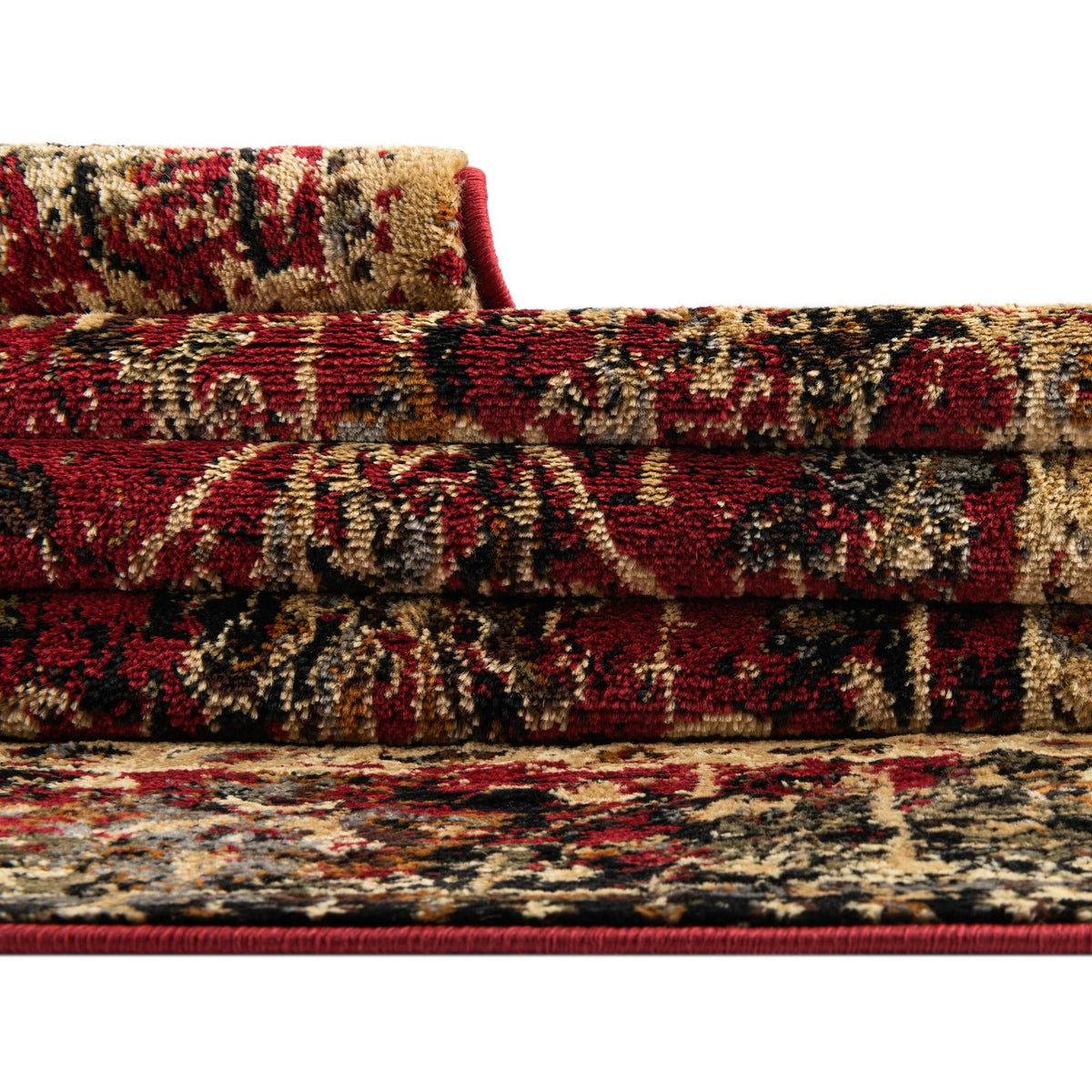 Neptune Elegance Collection Area Rug -  Galatea (Burgundy) Rectangle Burgundy  lifestyle 13