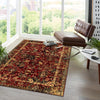 Neptune Elegance Collection Area Rug -  Galatea (Burgundy) Rectangle Burgundy  lifestyle 14