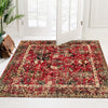 Neptune Elegance Collection Area Rug -  Galatea (Burgundy) Square Burgundy  lifestyle 67