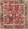 Neptune Elegance Collection Area Rug -  Galatea (Burgundy) Square Burgundy  lifestyle 16