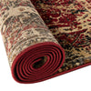Neptune Elegance Collection Area Rug -  Galatea (Burgundy) Round Burgundy  lifestyle 56
