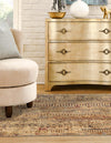 Neptune Elegance Collection Area Rug -  Nereid Square Beige  lifestyle 71